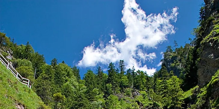 Soutěska Wasserlochklamm a nejvyšší vrchol Göstlingských Alp: Hochkar