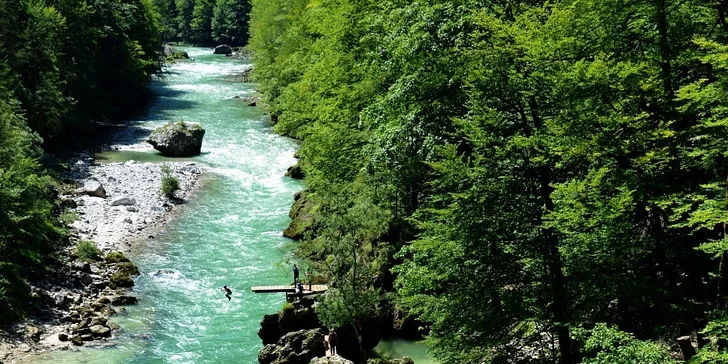 Soutěska Wasserlochklamm a nejvyšší vrchol Göstlingských Alp: Hochkar