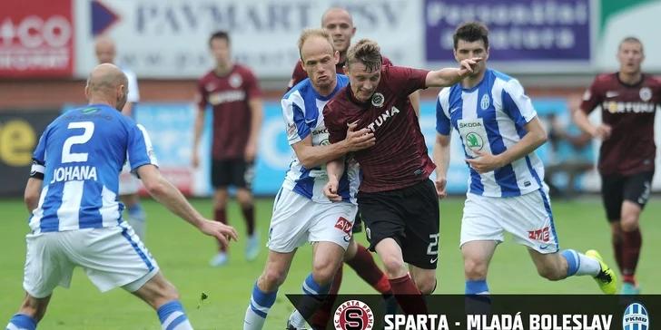 Sparta versus Mladá Boleslav - vstupenky pro rodiče s dětmi na podporu projektu Hledáme rodiče