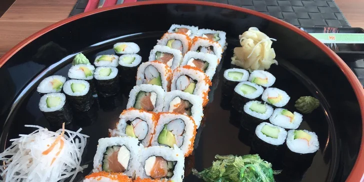 Lákavé sushi sety v nové restauraci Lumio
