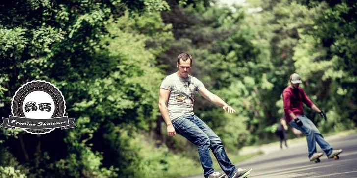 Adrenalin na kolečkách: Hodinový kurz nebo zapůjčení Freeline Skates