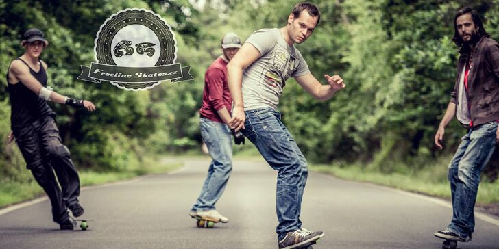 Adrenalin na kolečkách: Hodinový kurz nebo zapůjčení Freeline Skates