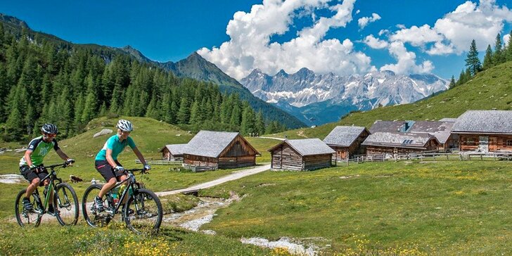 Aktivní léto i podzim v rakouských Alpách pro dva