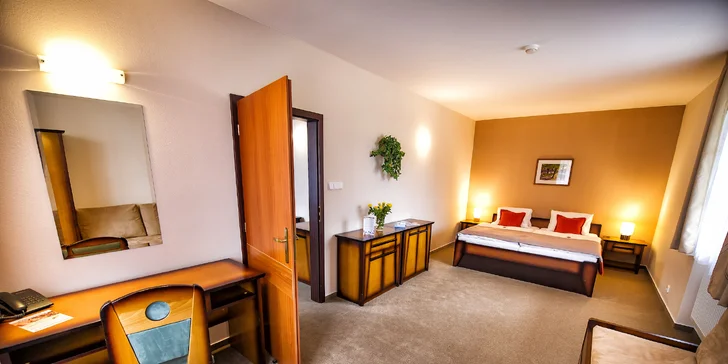 Za příplatek si můžete rezervovat i apartmán.