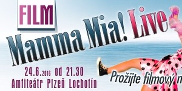 Mamma Mia! Live: Premiérové představení v amfiteátru Lochotín