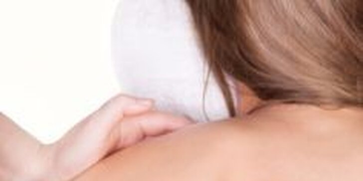 Uvolňující relaxační masáž včetně masáže obličeje