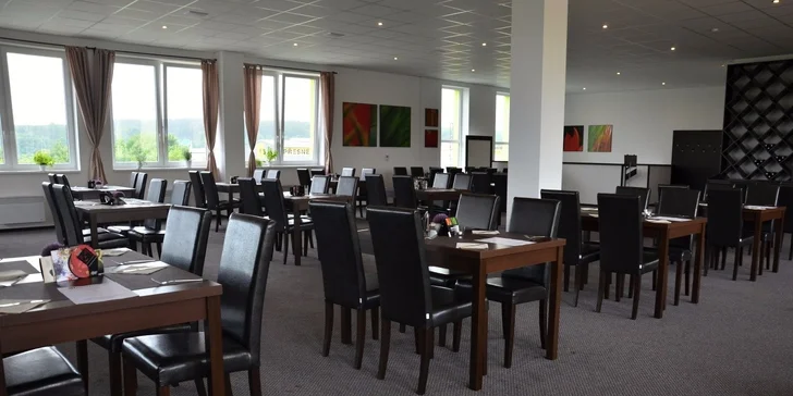 Degustační menu o 7 chodech podávané v restauraci LION