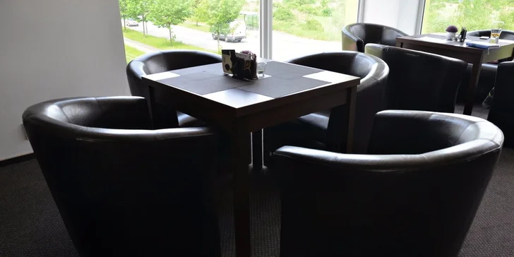 Degustační menu o 7 chodech podávané v restauraci LION