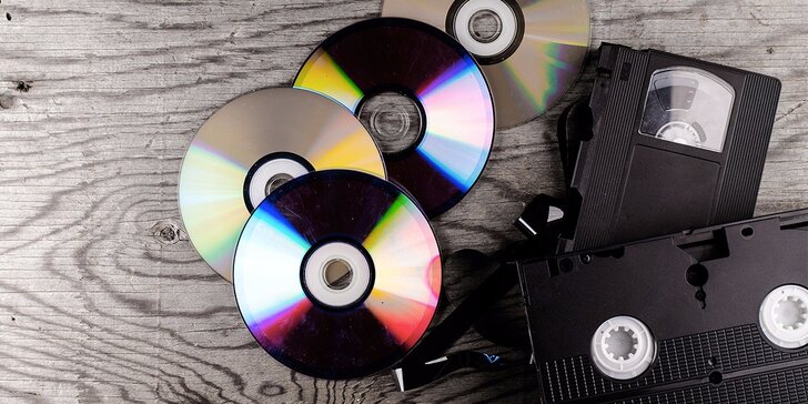 Pusťte VHSky na odpočinek: profesionální digitalizace i převod na DVD či USB