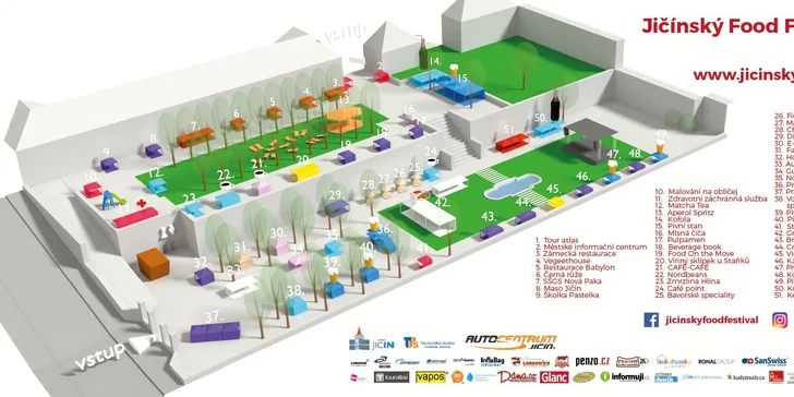 Za jídlem i zábavou: Dva lupeny na Jičínský Food Festival (18. 6.)