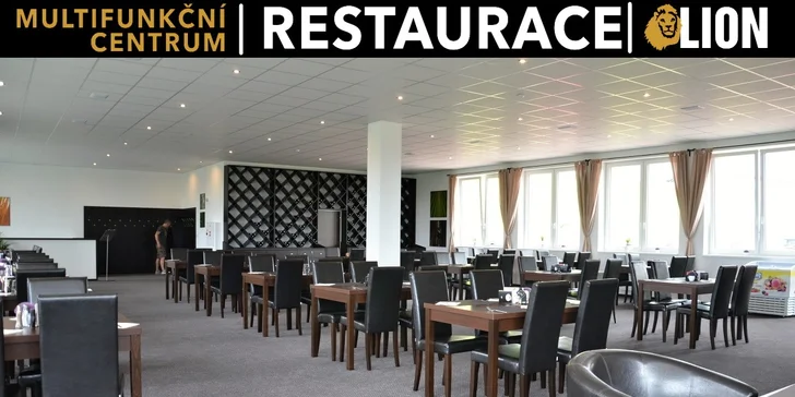 Degustační menu o 7 chodech podávané v restauraci LION