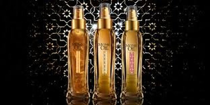 Kadeřnický balíček se střihem a péčí L'Oréal Mythic Oil
