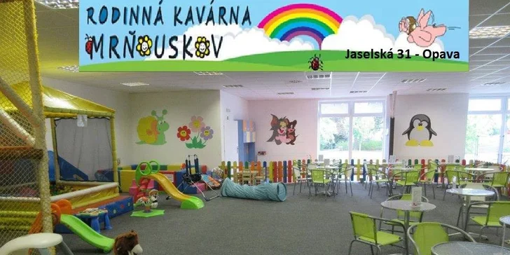 Jednotlivé vstupy i permanentky do rodinné kavárny s parádní hernou