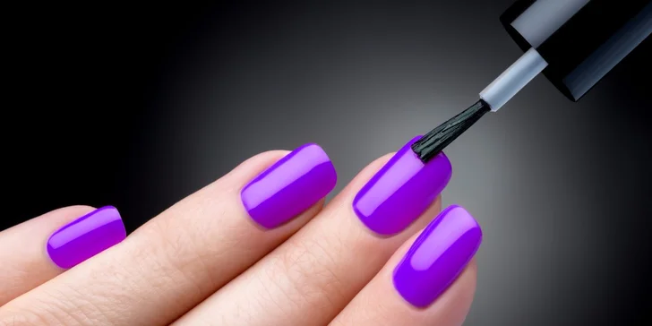 Medicinální pedikúra nebo manikúra s UV gel lakem
