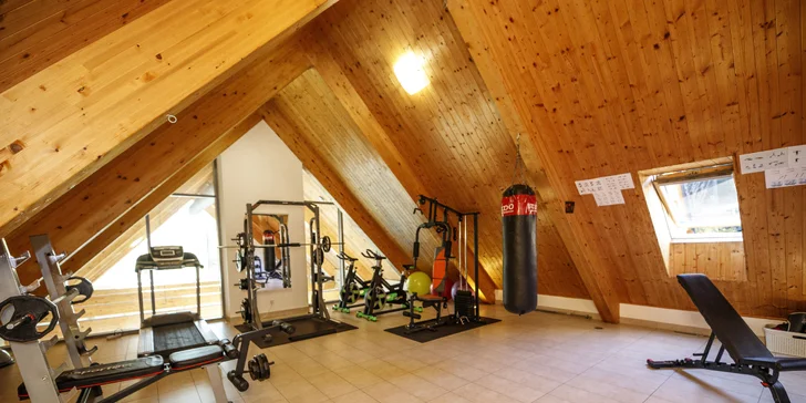 Zajít můžete také do hotelového fitness.