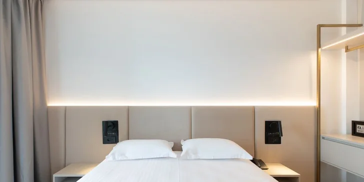 Všechny pokoje mají balkon.
