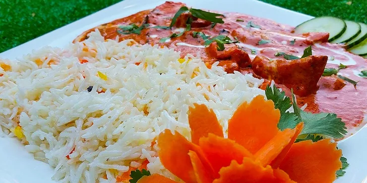 Vyskúšajte trochu exotiky a dajte si indické butter chicken s basmati ryžou