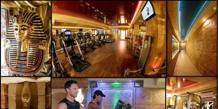 Neomezeně můžete využívat i fitness. 