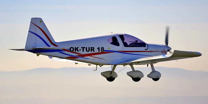 Pilotem na zkoušku: 15–60 min. v letounu Alto 912 TG s dohledem instruktora