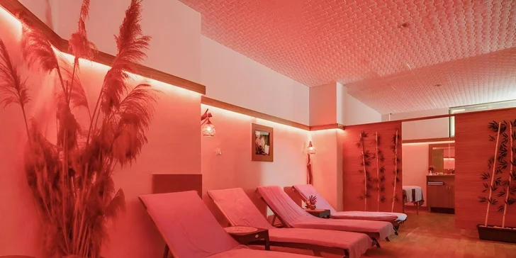 Wellness máte v ceně pobytu.