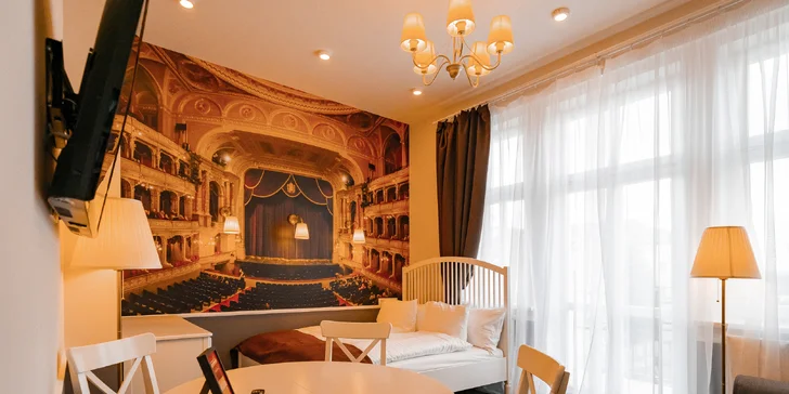 Každý apartmán má svůj unikátní design. 