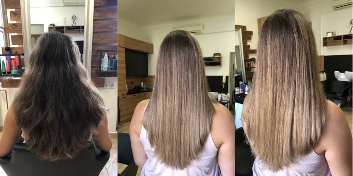 V salonu pracují s vlasovou péčí italské značky Framesi.

