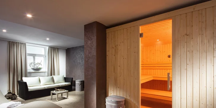 V hotelu je i wellness centrum, které můžete navštívit za příplatek. 