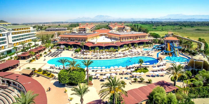 Ultra all inclusive v Turecku: 5* Crystal Paraiso Aqua Collection, aquapark, dětský klub ČEDOG