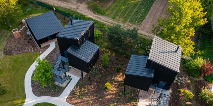 Vyzkoušet můžete i netradiční ubytování v treehouse. 