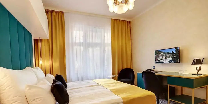 V pokoji Art Deco WOLKER s vámi může bydlet i dítě do 12 let. 