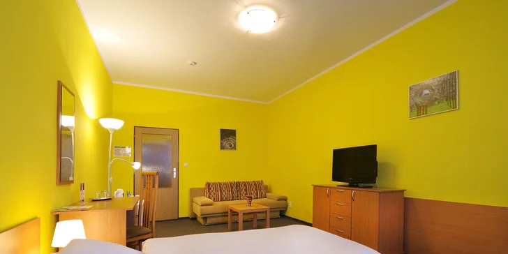 Každé ráno vám donesou snídani až do pokoje.
