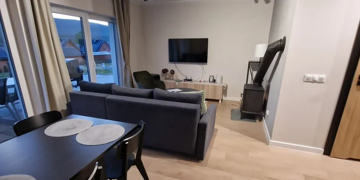 O kuchařské zážitky nebude nouze, v moderní kuchyňce si připravíte cokoliv podle vlastní chuti. 