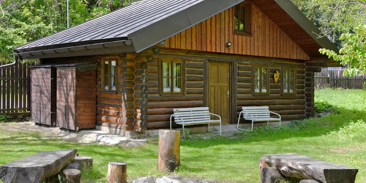 Pronájem útulného a plně vybaveného srubu ve Vrchlabí až pro 6 osob