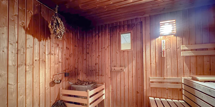Za příplatek s sebou můžete vzít do wellness až další 3 osoby.