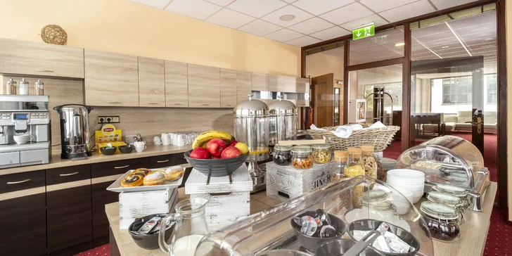 Každé ráno vás v hotelové restauraci čeká snídaně. 