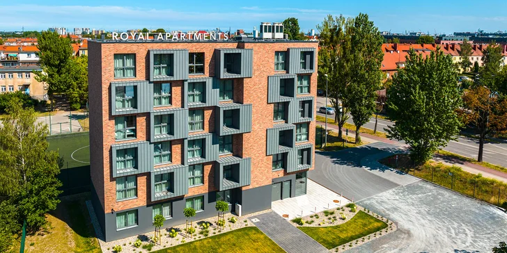 Gdansk: pobyt v modernom apartmáne 5 km od Starého Mesta, možnosť raňajok na izbu