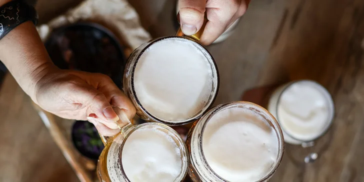 Pivo tu poteče proudem po dobu 90 minut.