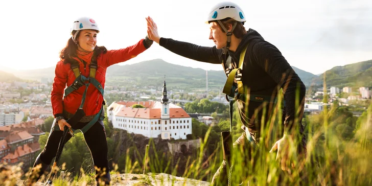 Výletujte aktivně: tandem kolo, koloběžky či via ferrata
