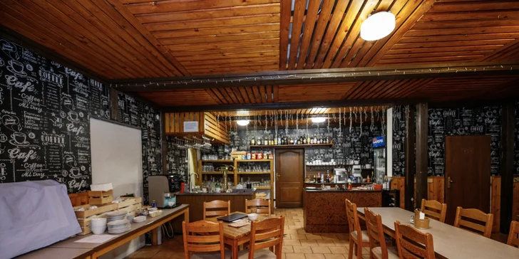 Pokud sáhnete po balíčku s polopenzí, večer se těšte na dvouchodové večeře výběrem z denního menu.