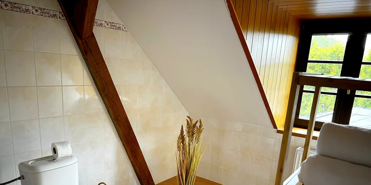 Všechny pokoje mají vlastní toaletu.