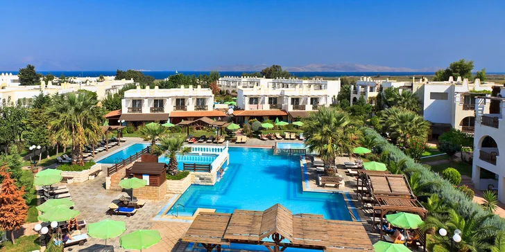 4* hotel Gaia Royal Resort na ostrově Kos: all inclusive i sleva pro dítě, dětský klub Čedog