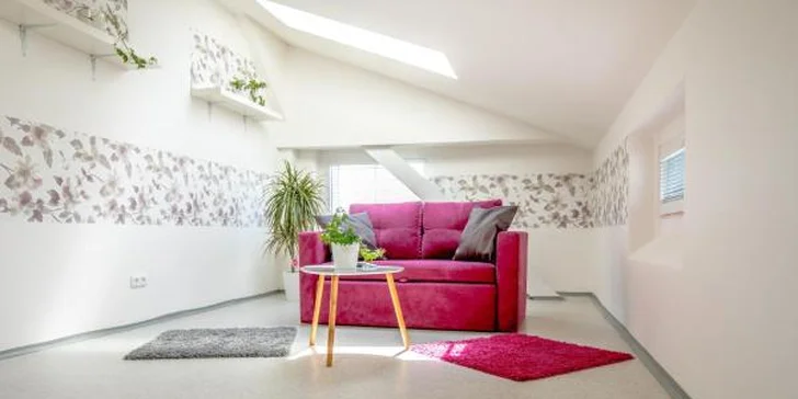Zůstaňte klidně celou noc, ubytujte se v apartmá a užijte si také neomezený vstup do finské sauny a fitness.