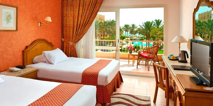 Dovolenou strávíte ve 4* hotelu v letovisku Hurghada. 