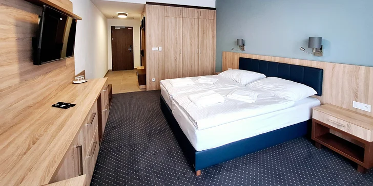 Bydlet budete v novém hotelu Aquasolis.