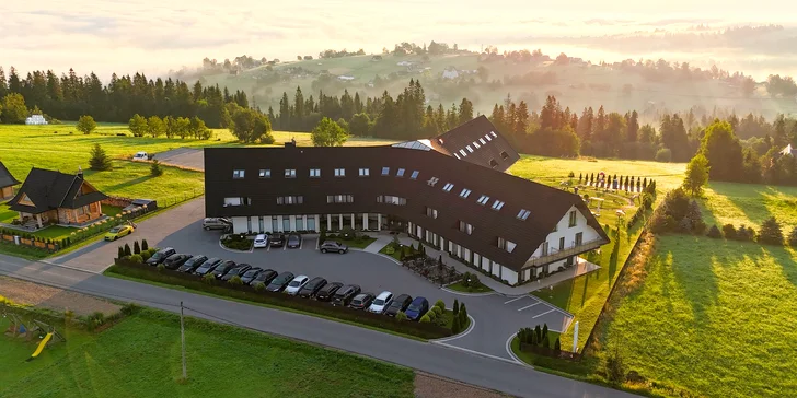 Čeká tu na vás 3* hotel Bachledówka, který je nejvýše položeným hotelem na Podhalí.