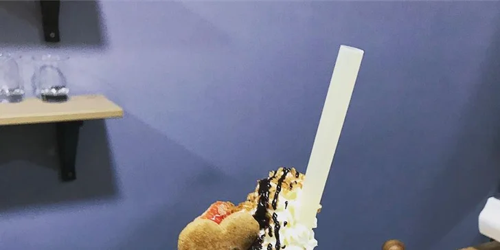 Borůvkový milkshake