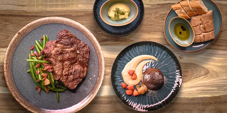 Středomořské tříchodové menu v Baru de Tapas el Cid pro 2 osoby