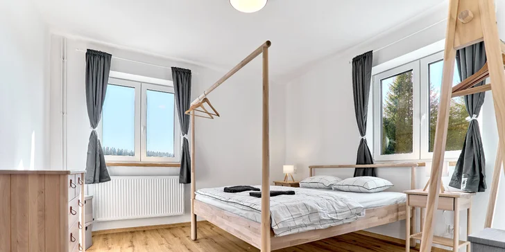 V nabídce jsou dva unikátní apartmány inspirované severskou mytologií. 