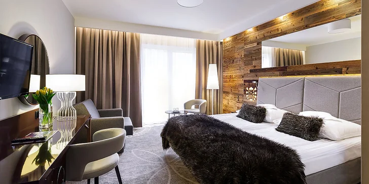 Dovolená v polských Krkonoších: hotel s polopenzí a neomezeným vstupem do aquaparku