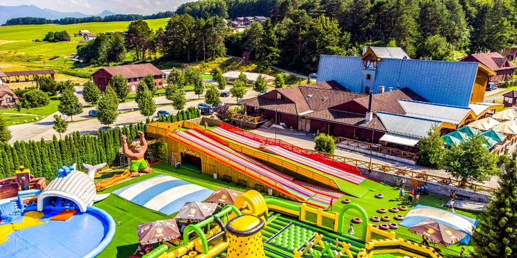 Tešiť sa môžete na moderné ubytovanie, zvýhodnenú návštevu Yetilandu či parádny wellness relax v neďalekom Hoteli Impozant.